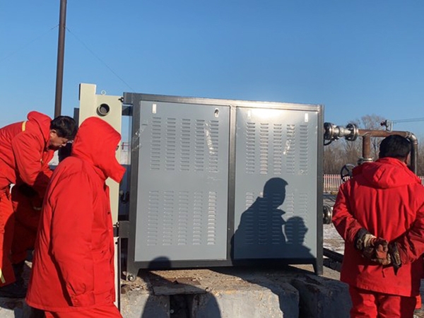 【防爆】电磁加热器用于油田防冻