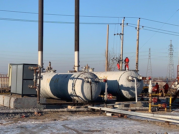 管道加热器用于各油田采油场