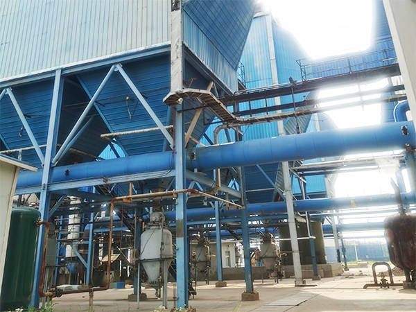 管道加热器用于热电厂.